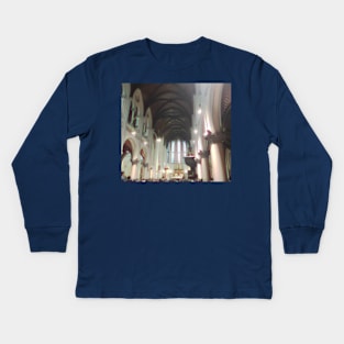 Church Ceiling Kids Long Sleeve T-Shirt